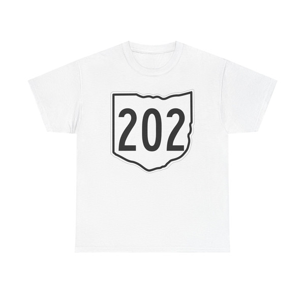 OH-202 1960 (Ohio) (Road Sign) T-Shirt