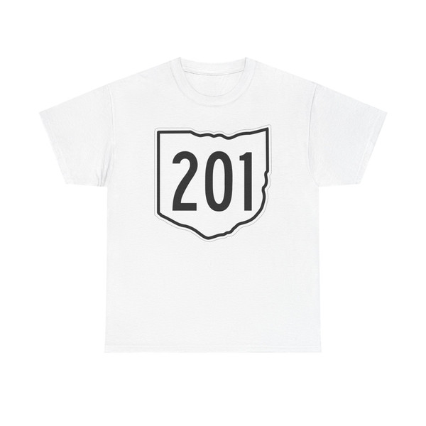 OH-201 1960 (Ohio) (Road Sign) T-Shirt