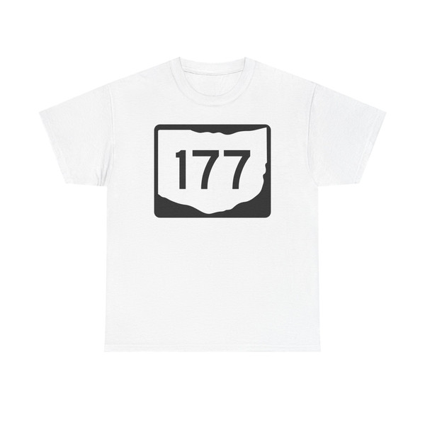 OH-177 (Ohio) (Road Sign) T-Shirt