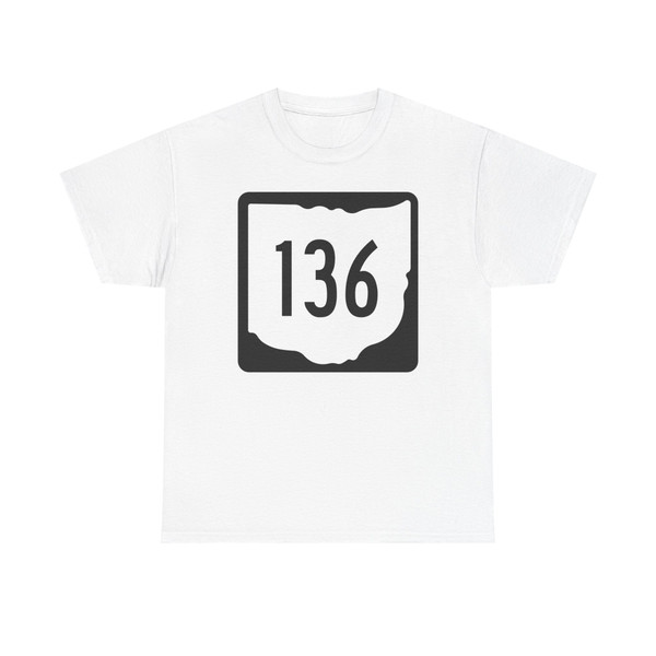 OH-136 1967 (Ohio) (Road Sign) T-Shirt
