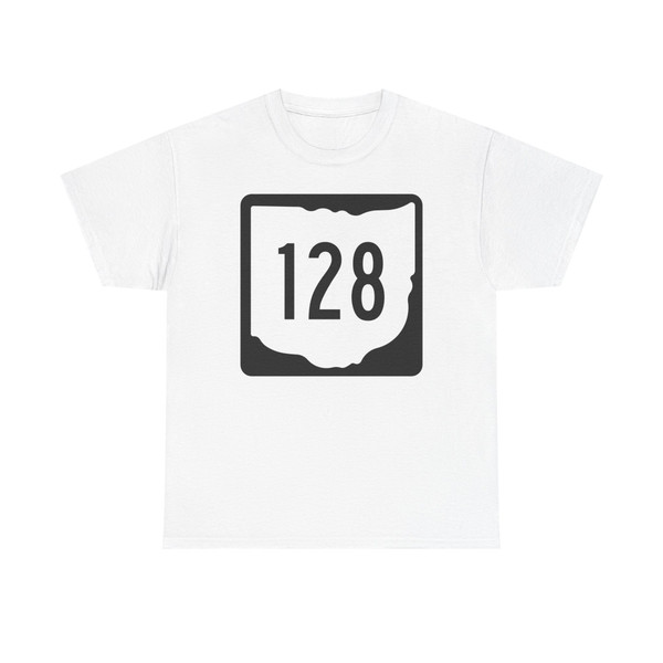 OH-128 1967 (Ohio) (Road Sign) T-Shirt