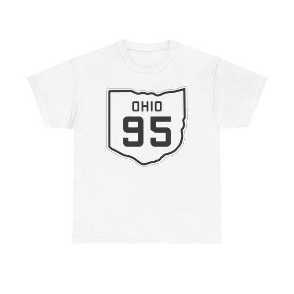 OH-95 1927 (Ohio) (Road Sign) T-Shirt