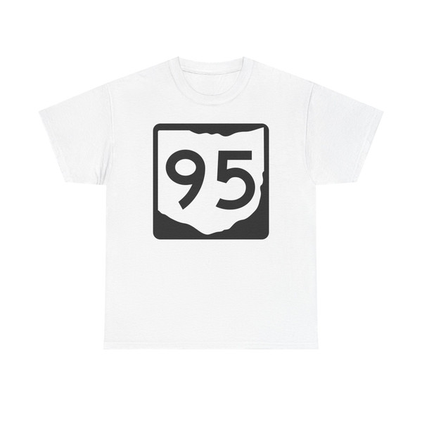 OH-95 (Ohio) (Road Sign) T-Shirt