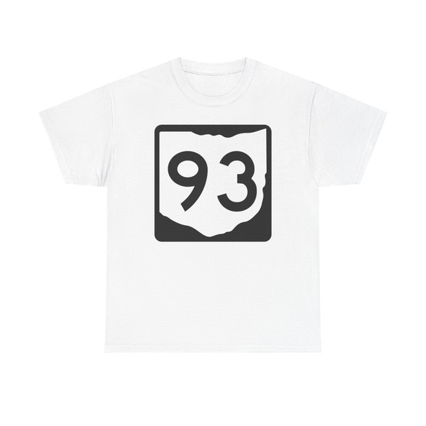 OH-93 (Ohio) (Road Sign) T-Shirt