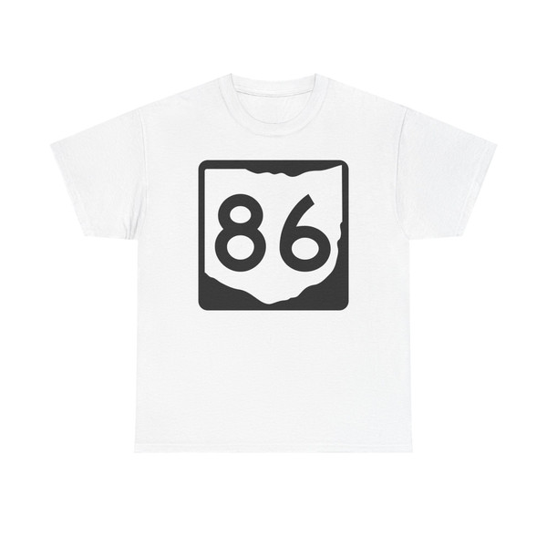 OH-86 (Ohio) (Road Sign) T-Shirt