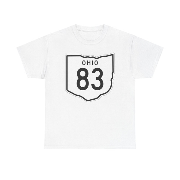OH-83 1948 (Ohio) (Road Sign) T-Shirt