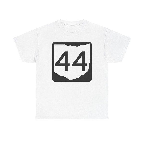 OH-44 (Ohio) (Road Sign) T-Shirt