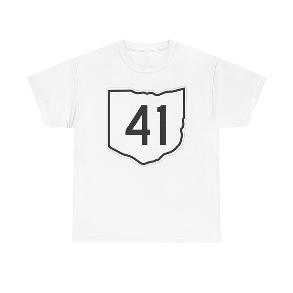 OH-41 1960 (Ohio) (Road Sign) T-Shirt