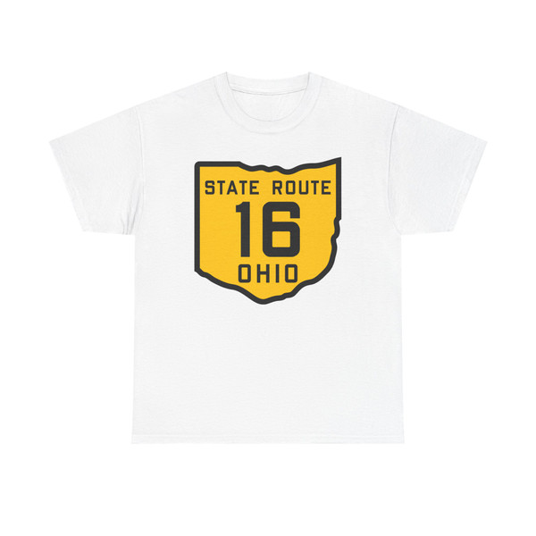 OH-16 1920 (Ohio) (Road Sign) T-Shirt