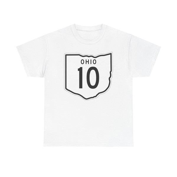 OH-10 1948 (Ohio) (Road Sign) T-Shirt
