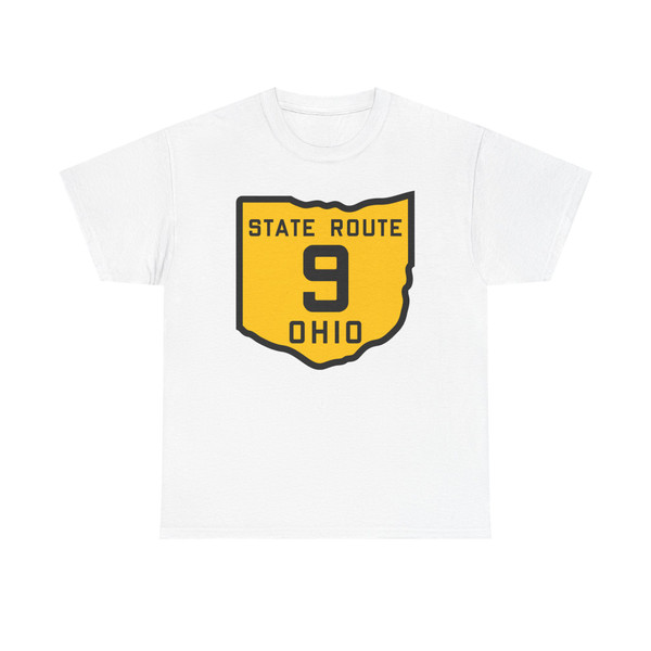 OH-9 1920 (Ohio) (Road Sign) T-Shirt