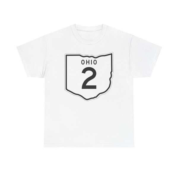 OH-2 1948 (Ohio) (Road Sign) T-Shirt