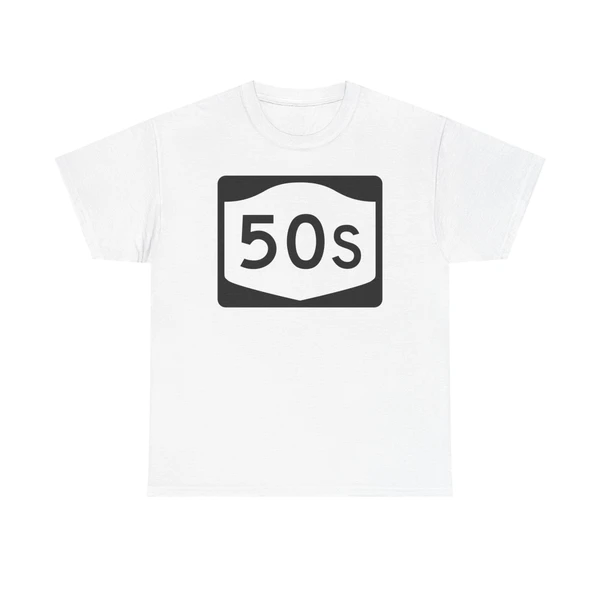 NY-50S (New York) (Road Sign) T-Shirt