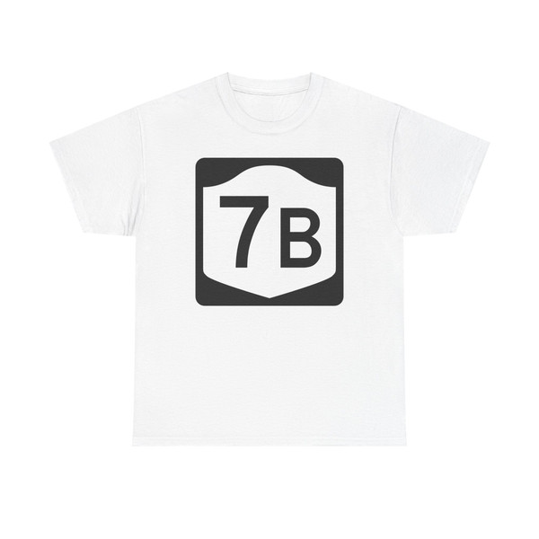 NY-7B (New York) (Road Sign) T-Shirt