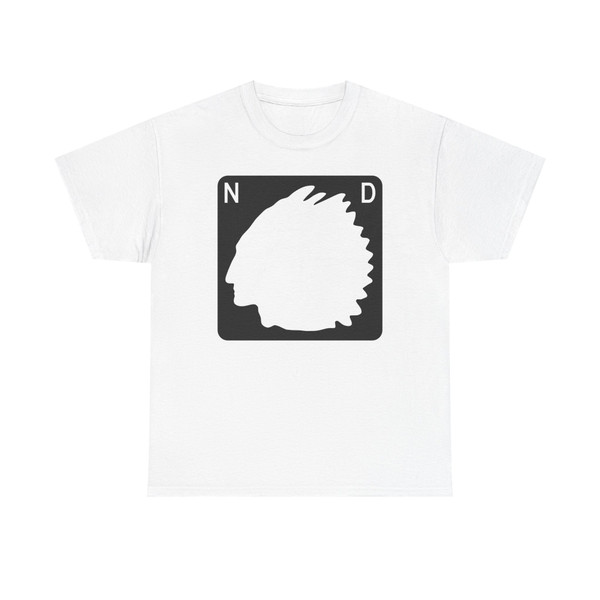 North Dakota blank (North Dakota) (Road Sign) T-Shirt