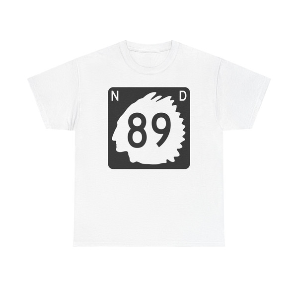 North Dakota 89 (North Dakota) (Road Sign) T-Shirt