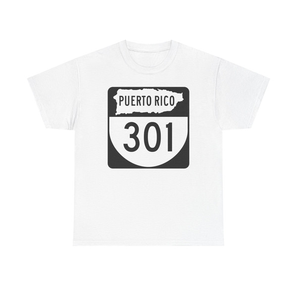 PR old 301 (Puerto Rico) (Road Sign) T-Shirt