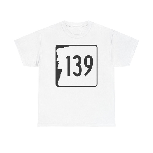 NH Route 139 (New Hampshire) (Road Sign) T-Shirt