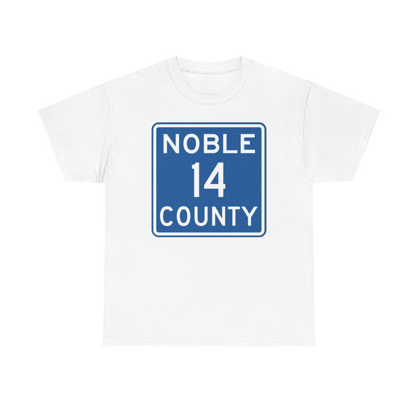 Noble County Route 14 OH (Ohio) (Road Sign) T-Shirt