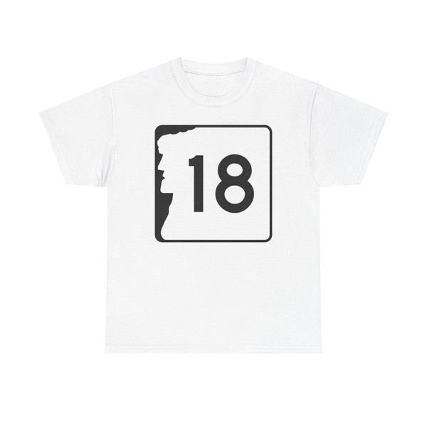NH Route 18 (New Hampshire) (Road Sign) T-Shirt