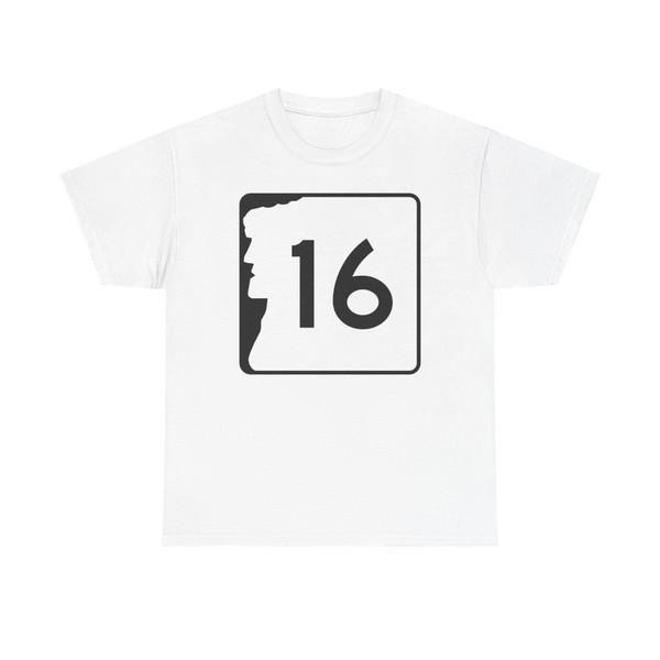 NH Route 16 (New Hampshire) (Road Sign) T-Shirt