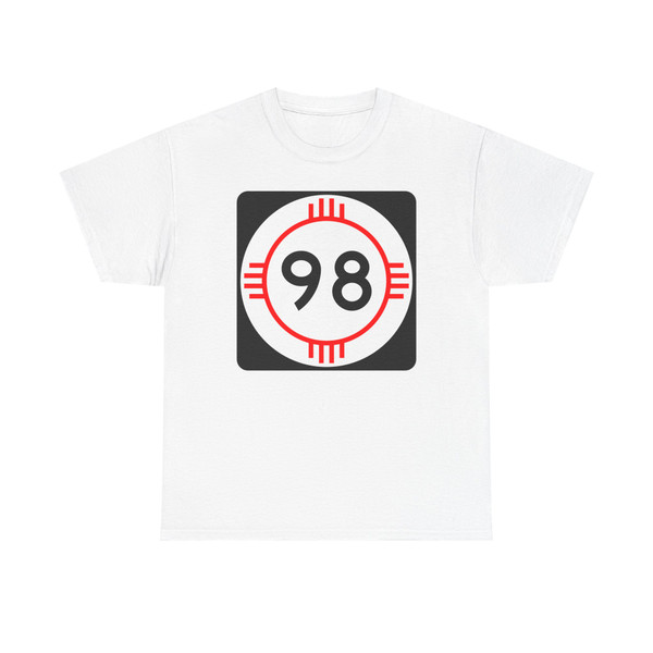 New Mexico 98 (New Mexico) (Road Sign) T-Shirt