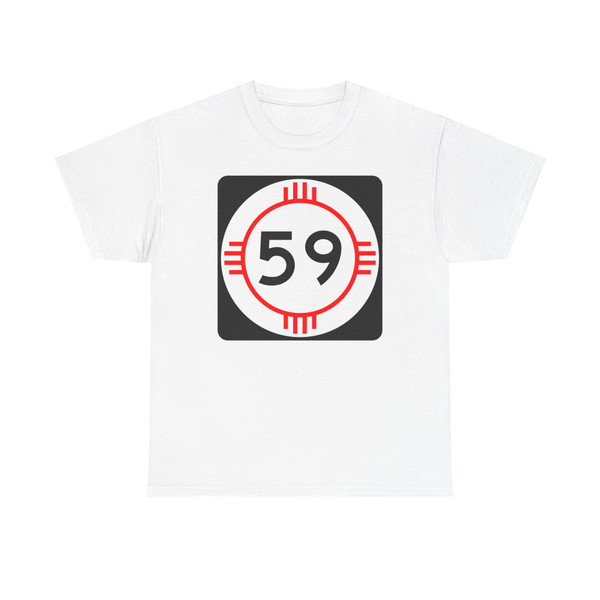New Mexico 59 (New Mexico) (Road Sign) T-Shirt
