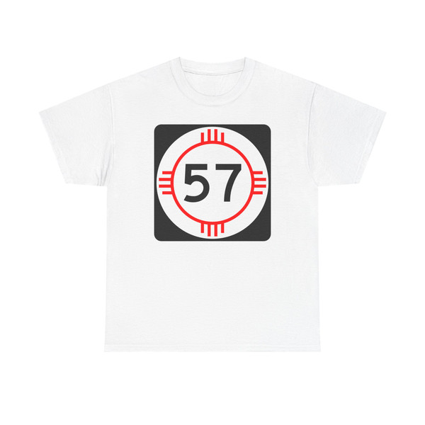 New Mexico 57 (New Mexico) (Road Sign) T-Shirt