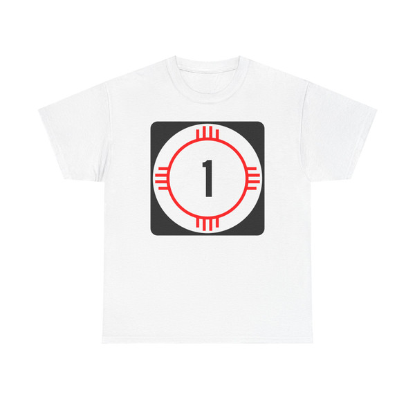 New Mexico 1 (New Mexico) (Road Sign) T-Shirt
