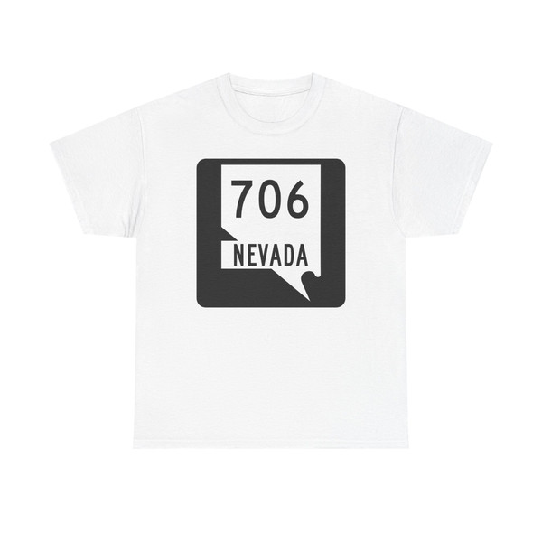 Nevada 706 (Nevada) (Road Sign) T-Shirt