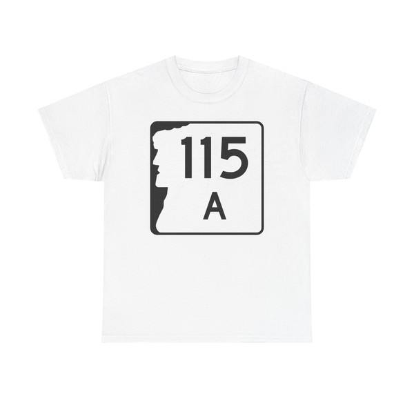 NH Route 115A (New Hampshire) (Road Sign) T-Shirt