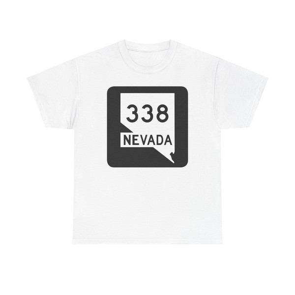 Nevada 338 (Nevada) (Road Sign) T-Shirt