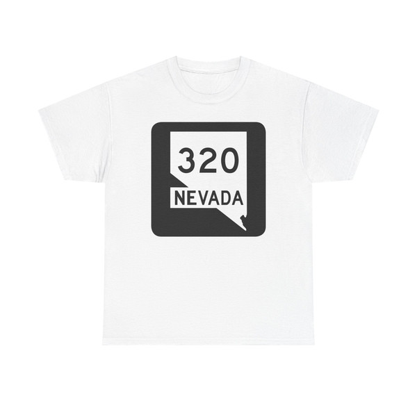 Nevada 320 (Nevada) (Road Sign) T-Shirt
