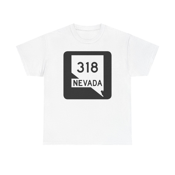 Nevada 318 (Nevada) (Road Sign) T-Shirt