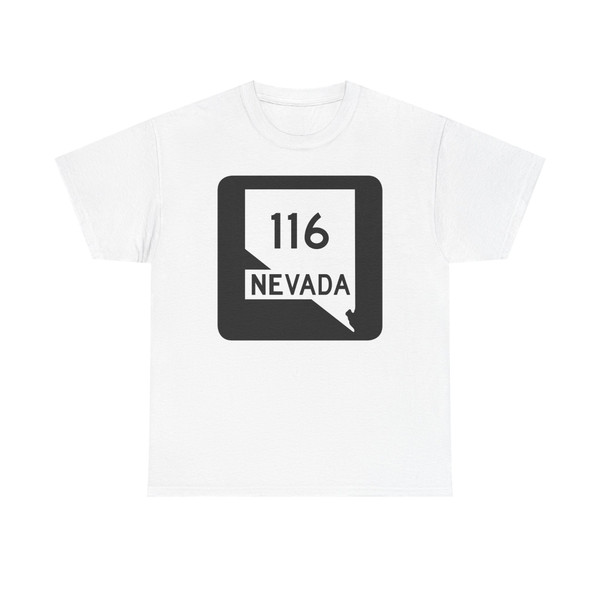 Nevada 116 (Nevada) (Road Sign) T-Shirt