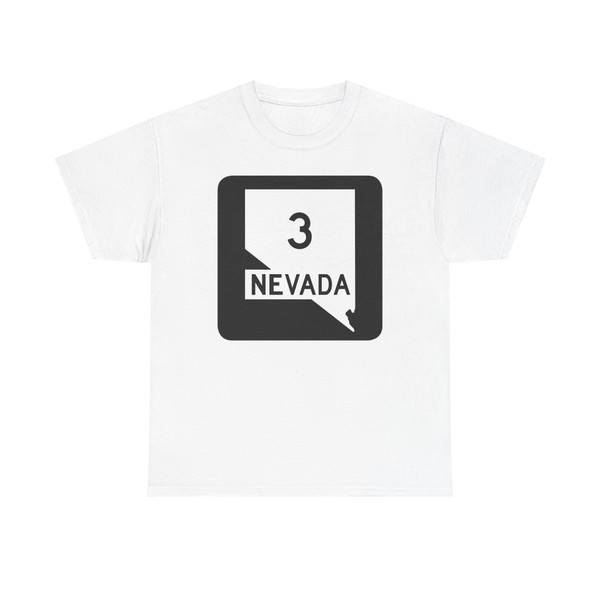 Nevada 3 (Nevada) (Road Sign) T-Shirt