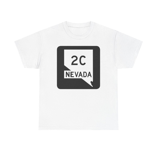 Nevada 2C (Nevada) (Road Sign) T-Shirt