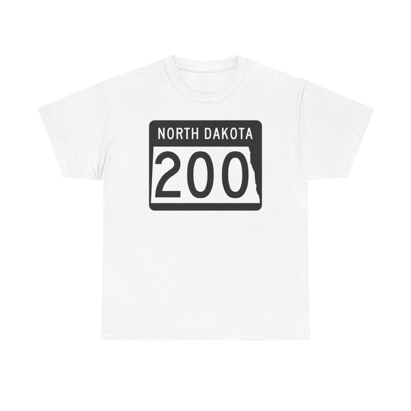 ND-200 2015 (North Dakota) (Road Sign) T-Shirt