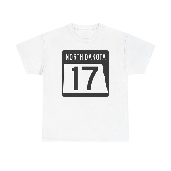 ND-17 2015 (North Dakota) (Road Sign) T-Shirt