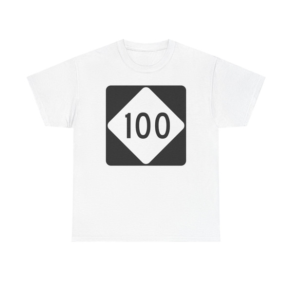 NC 100 (North Carolina) (Road Sign) T-Shirt