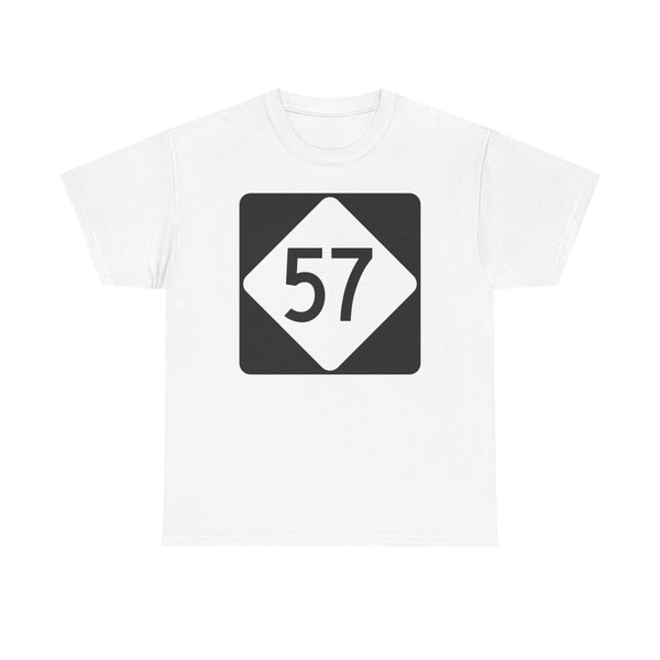 NC 57 (North Carolina) (Road Sign) T-Shirt