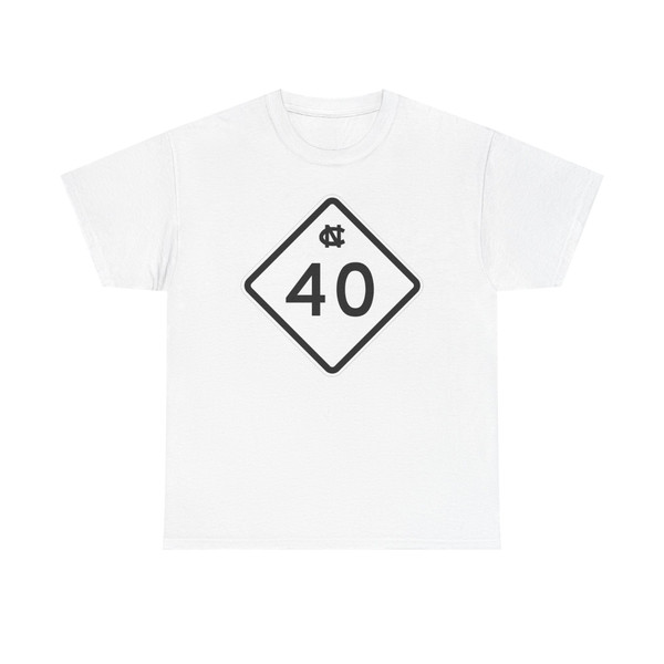NC 40 1957 (North Carolina) (Road Sign) T-Shirt