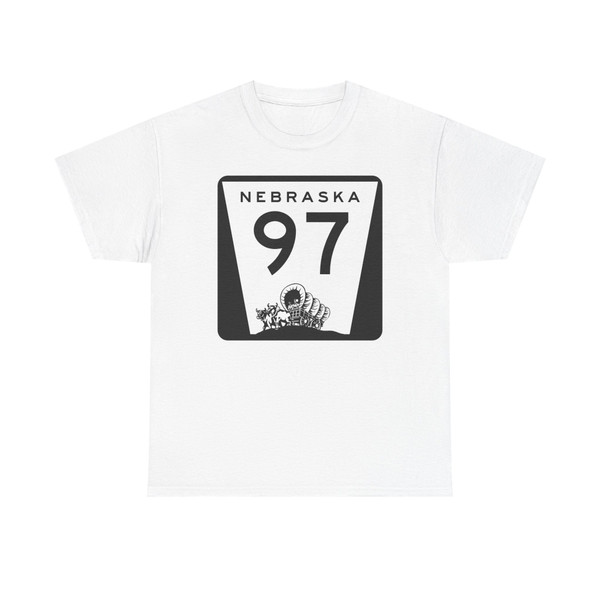 N-97 (Nebraska) (Road Sign) T-Shirt