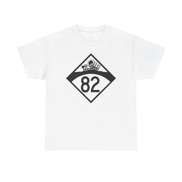 N-82 1950 (Nebraska) (Road Sign) T-Shirt