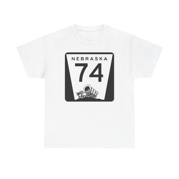 N-74 (Nebraska) (Road Sign) T-Shirt