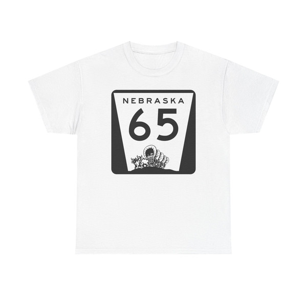 N-65 (Nebraska) (Road Sign) T-Shirt
