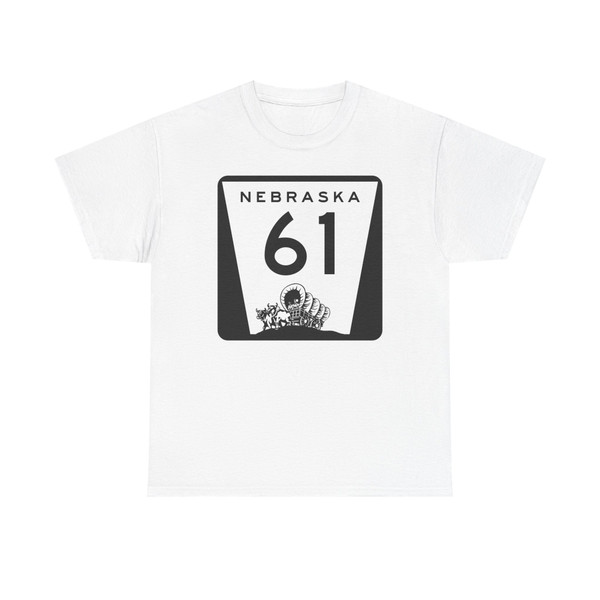 N-61 (Nebraska) (Road Sign) T-Shirt