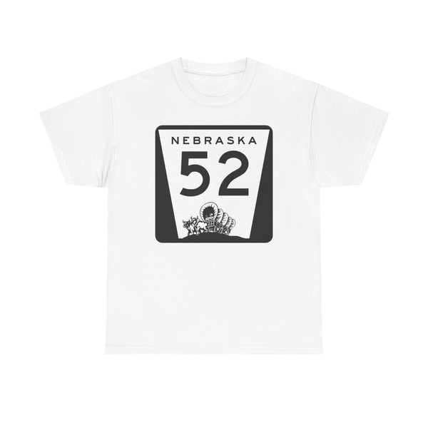 N-52 (Nebraska) (Road Sign) T-Shirt