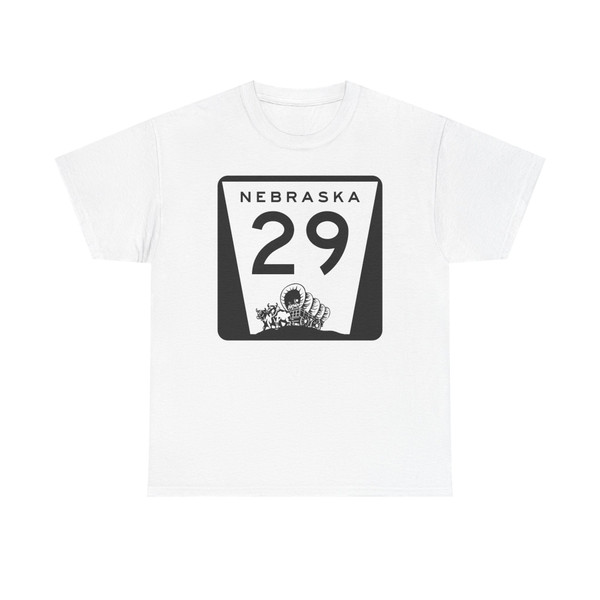 N-29 (Nebraska) (Road Sign) T-Shirt