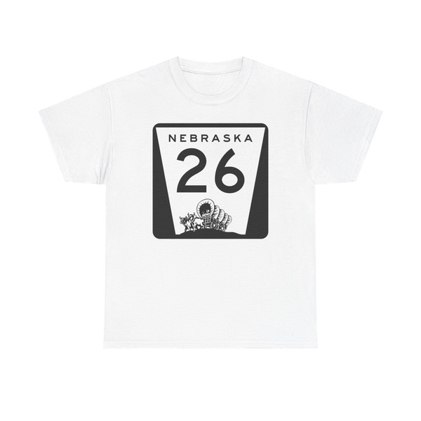 N-26 (Nebraska) (Road Sign) T-Shirt